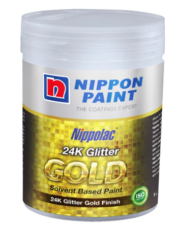 Nippon Gold Paint (Solvent Base) Glitter Gold